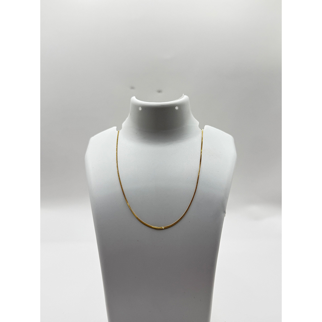 Elegant Gold-Tone Chain Necklace