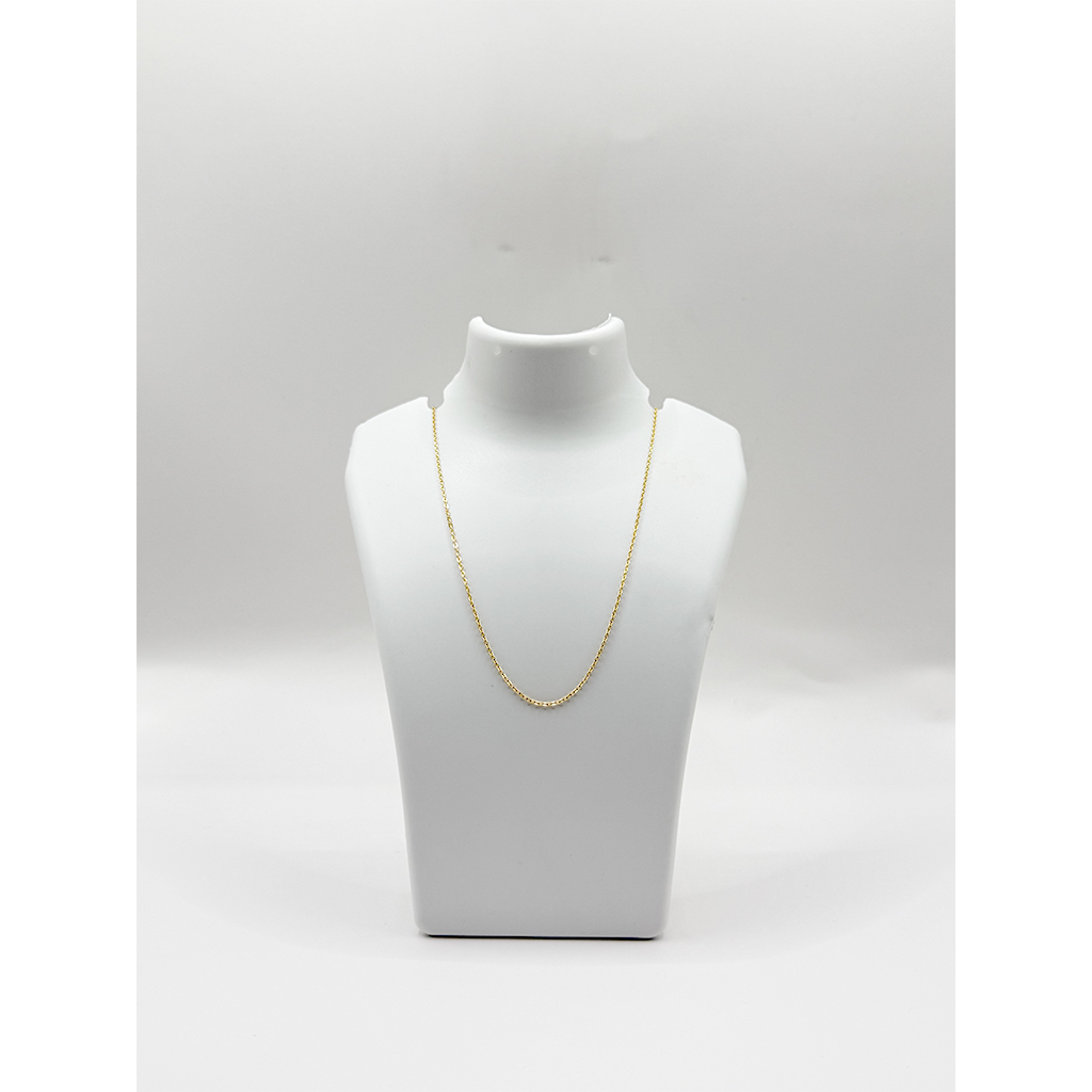 Fine Twisted Gold Chain Necklace