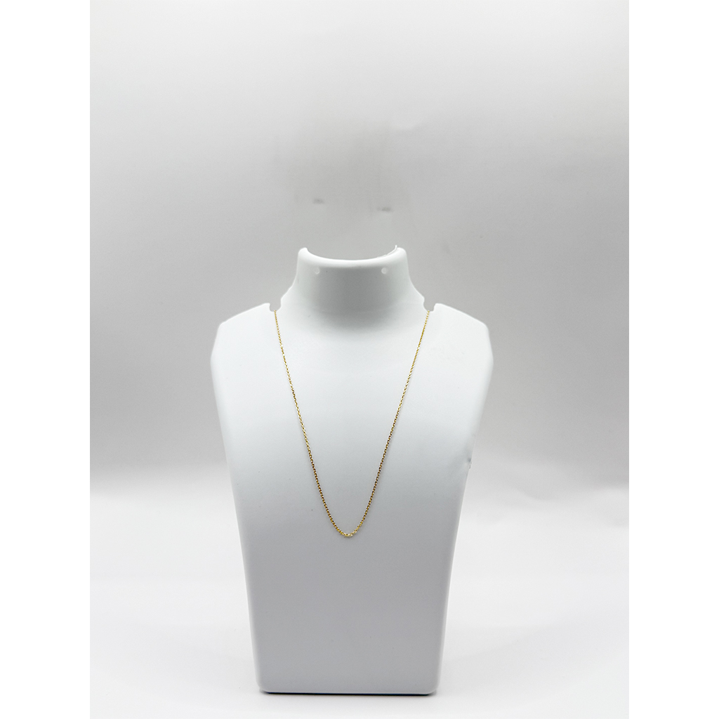 Delicate Gold Rope Chain Necklace