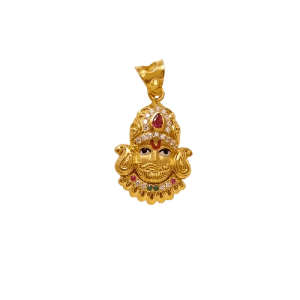 Khatu Shyam Gold Pendant