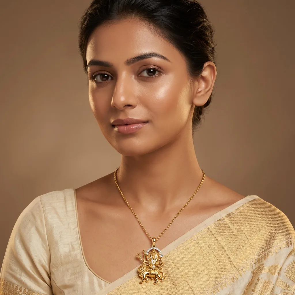 The Mata Sherawali Pendant