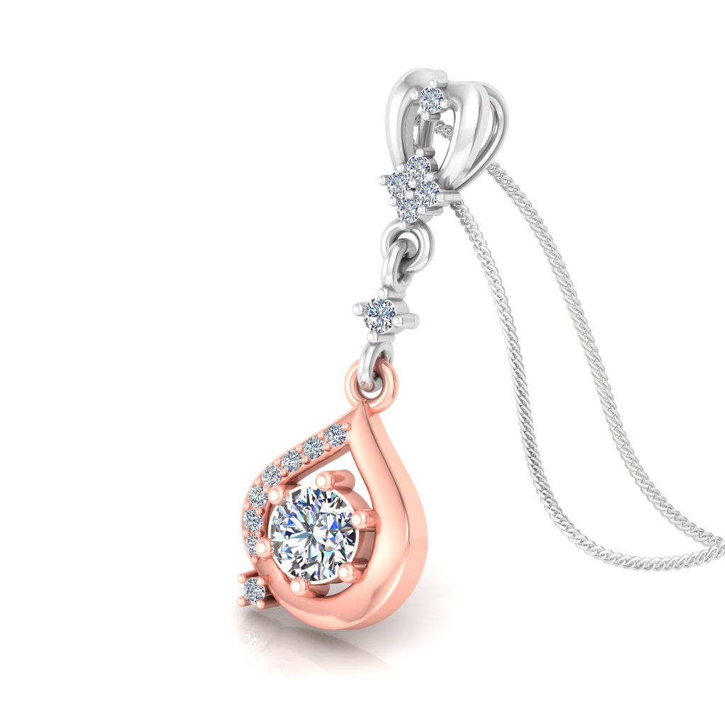 Infinity Style Gold Diamond Ring